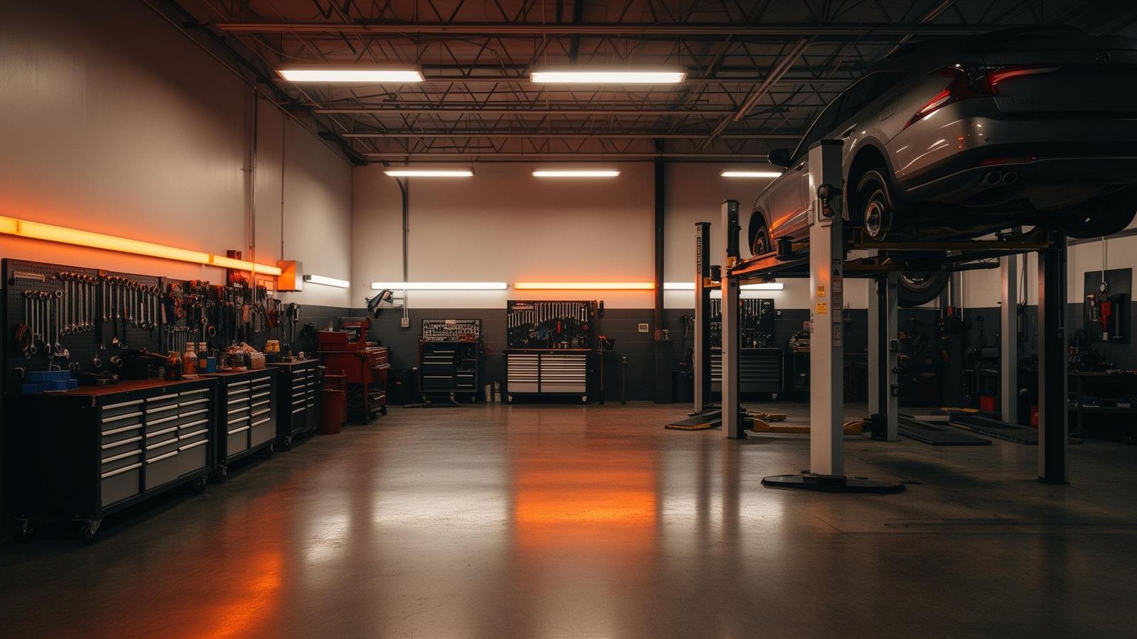 Reliable Auto Care service bay in Pataskala, Ohio